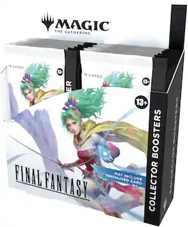 Wizards of The Coast - Magic: The Gathering Final Fantasy Collector Booster Box (12 Packs)