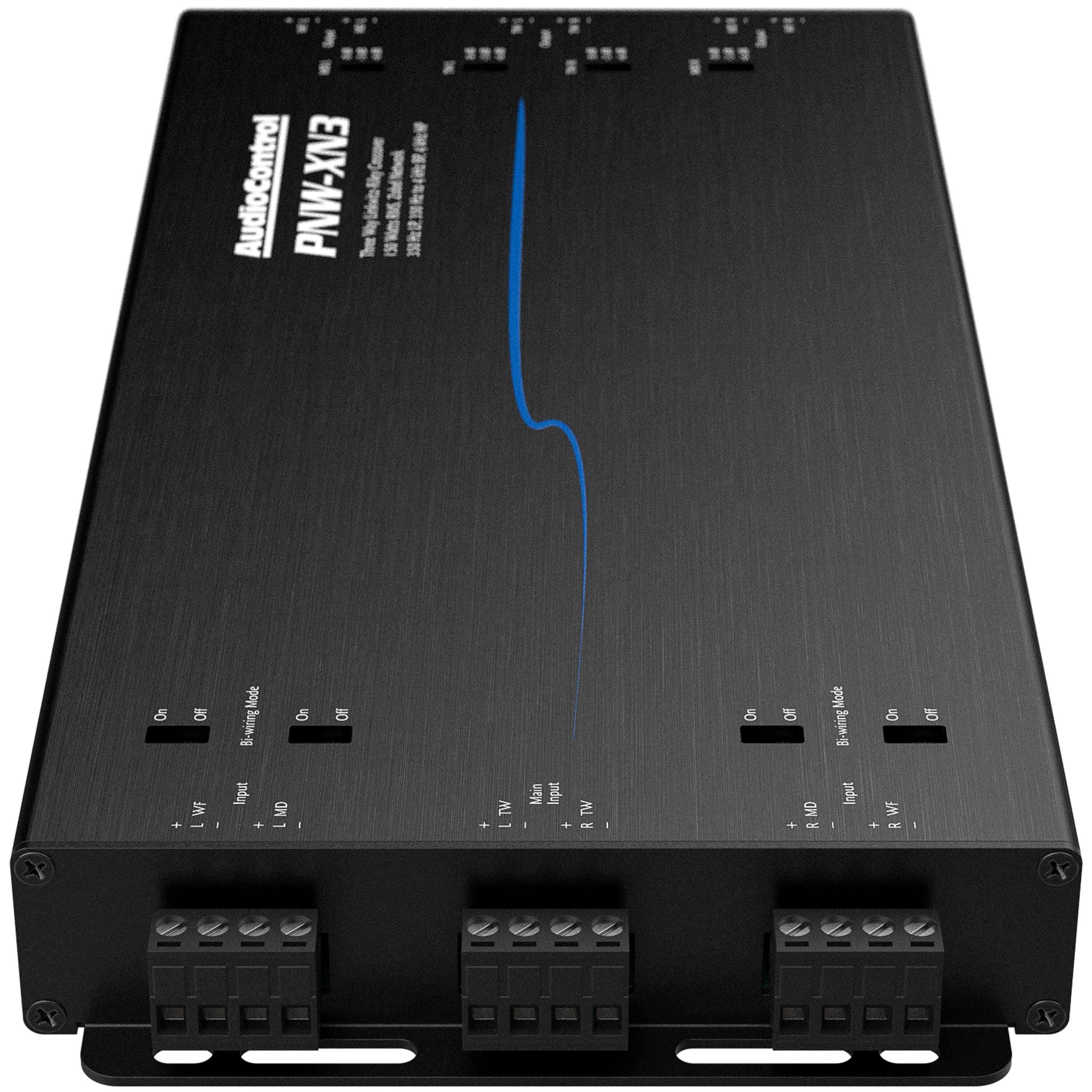 AudioControl PNW-XN3  On OF Mode Bi-wiring Oe Of Or O Mode Bi-wiring Or   WF Input + NC 1  + TW - Main Input TW - + R MD + - - Input WF +  - X x X x