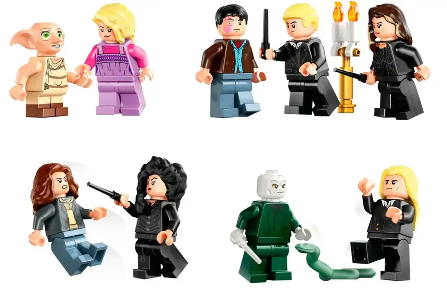 LEGO Harry Potter Malfoy Manor Toy Building Set With Minifigures