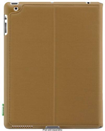 Front Standard. SwitchEasy - CANVAS Folio for Apple® iPad® with Retina - Brown.