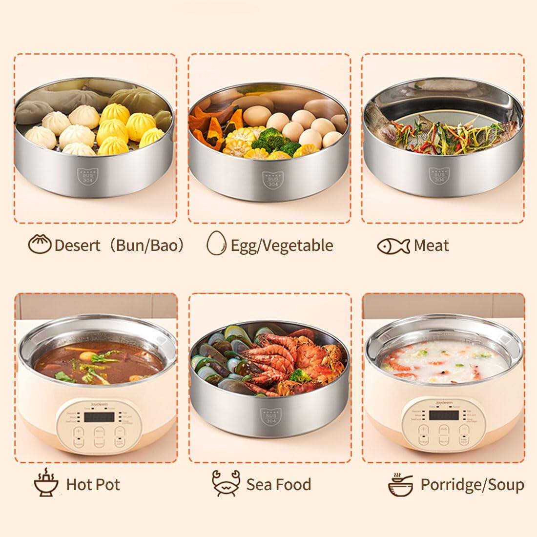 BUS 304  
SUS 304  
Desert (Bun/Bao)  
Egg/Vegetable  
Meat  
Hot Pot  
Sea Food  
Porridge/Soup