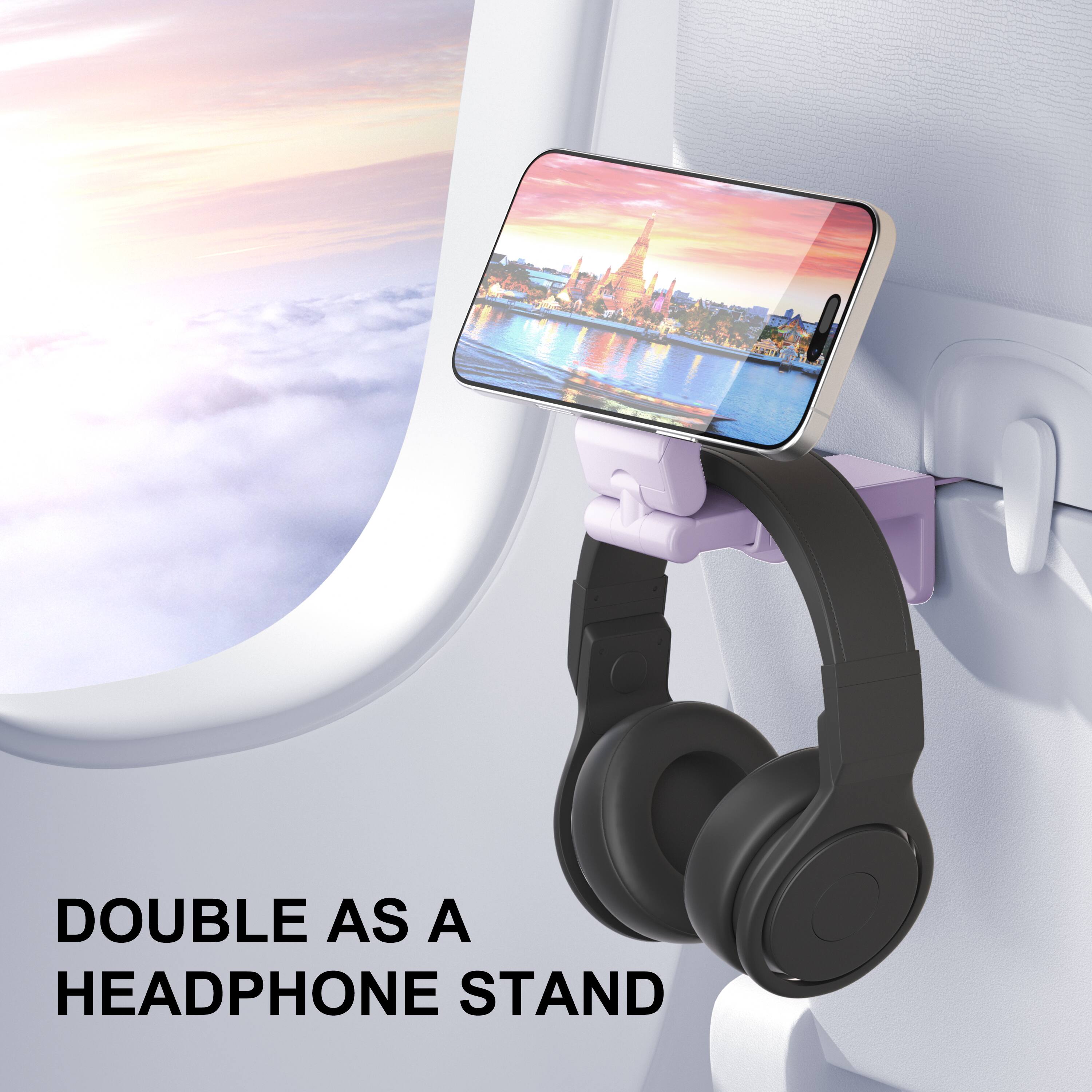 DOUBLE AS A HEADPHONE STAND