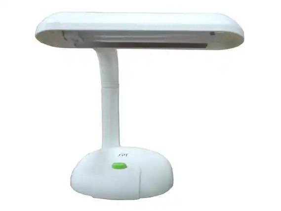 Front. Sunpentown - Sunpentown 27-Watt Desk Lamp (2-tube) - SL-825W.