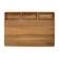 Front. Viking - Acacia 20-inch Reversible Butcher Block Prep/Carving Board - Wood.