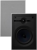Bowers & Wilkins - CI600 Series 6" In-Wall Speakers w/ Cast Basket, Aramid Fiber Midbass and Nautilus Tweeter - (Pair) - Paintable White - Front_Zoom