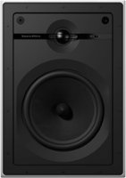 Bowers & Wilkins - CI600 Series 664 6" In-Wall Speakers w/Glass Fiber Midbass- Paintable White (Pair) - White - Front_Zoom