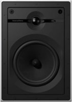 Bowers & Wilkins - CI600 Series 664 6" In-Wall Speakers w/Glass Fiber Midbass - (Pair) - Paintable White - Front_Zoom