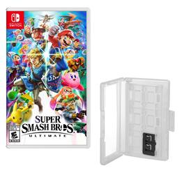 Super Smash Bros Game and Caddy - Nintendo Switch