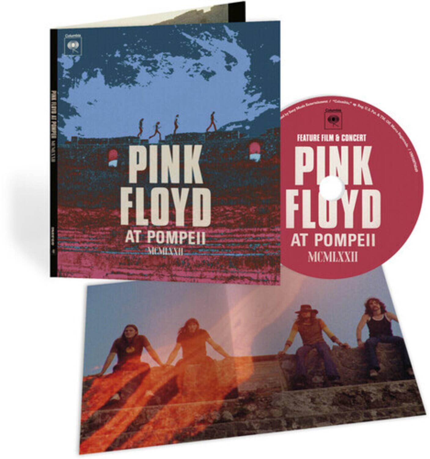 Front. Pink Floyd - Pink Floyd at Pompeii - MCMLXXII   - BLU-RAY.