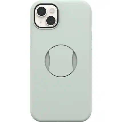 Front. OtterBox - OtterGrip Symmetry Series Hard Shell for Apple iPhone 14 Plus - Chill Out.