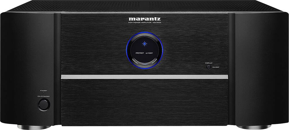 Front. Marantz - 700W 5.0-Ch. Power Amplifier - Black.