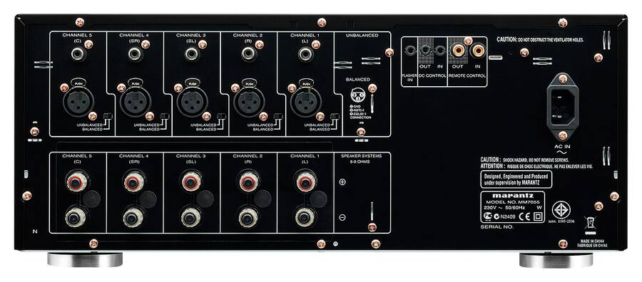 Marantz 700W 5.0 Ch. Power Amplifier Black MM7055 - Best Buy Marantz 700W 5.0 Ch. Power Amplifier Black MM7055 - Best Buy