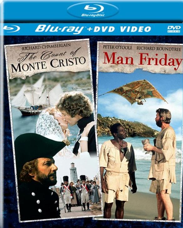 The Count of Monte Cristo/Man Friday [2 Discs] [DVD/Blu-ray] [Blu-ray/DVD]