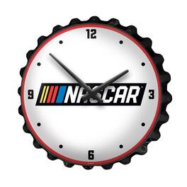 The Fan-Brand - NASCAR 18.5" Bottle Cap Wall Clock - Multicolor
