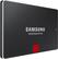 Front. Samsung - 850 PRO 512GB Internal SATA III Solid State Drive for Laptops - Black.