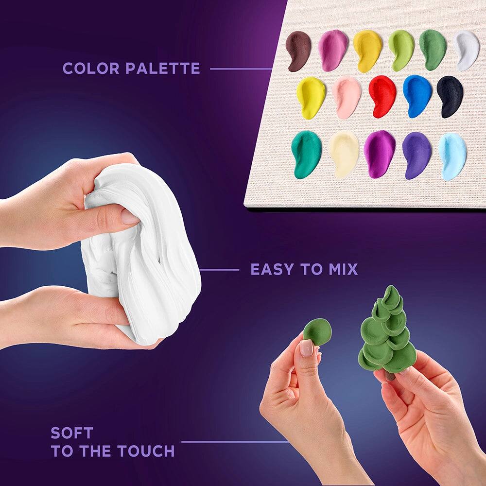 COLOR PALETTE  
EASY TO MIX  
SOFT TO THE TOUCH