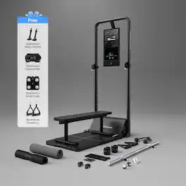 Speediance - Smart Home Gym, Gym Monster 2 Works, Smart AI-Powered Multi-Functional Smith Machine for Home Workout - Black