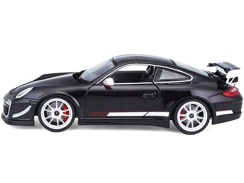 Left. Bburago - Porsche 911 GT3 RS 4.0 Black 1/18 Diecast Model Car by Bburago - Black.