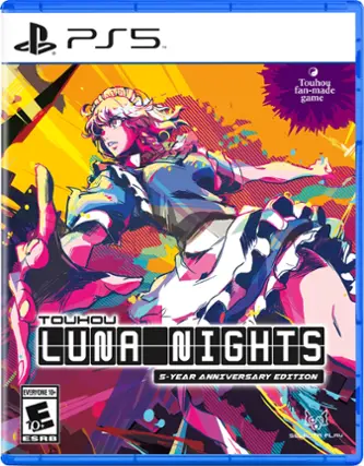 PS5 Touhou fan-made game TOUHOU LUNA NIGHTS 10+ E 10+ SELECTED PLATFORM ESRB - [E10+ (Everyone 10+)]