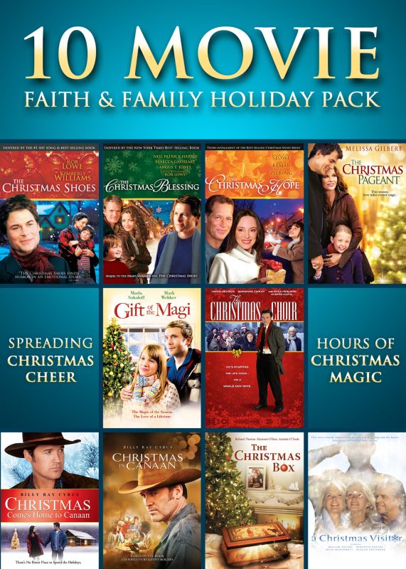  10 Movie Faith &amp; Family Holiday Pack [3 Discs] [DVD]