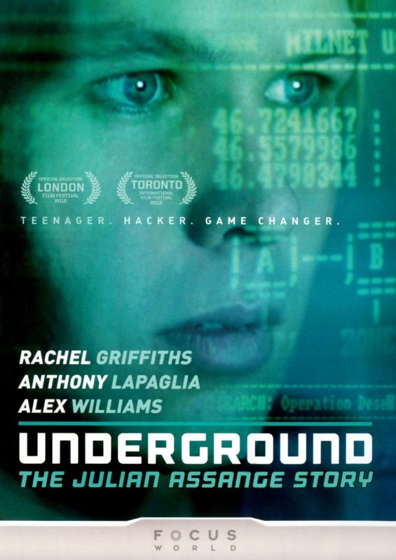  Underground: The Julian Assange Story [DVD] [2012]