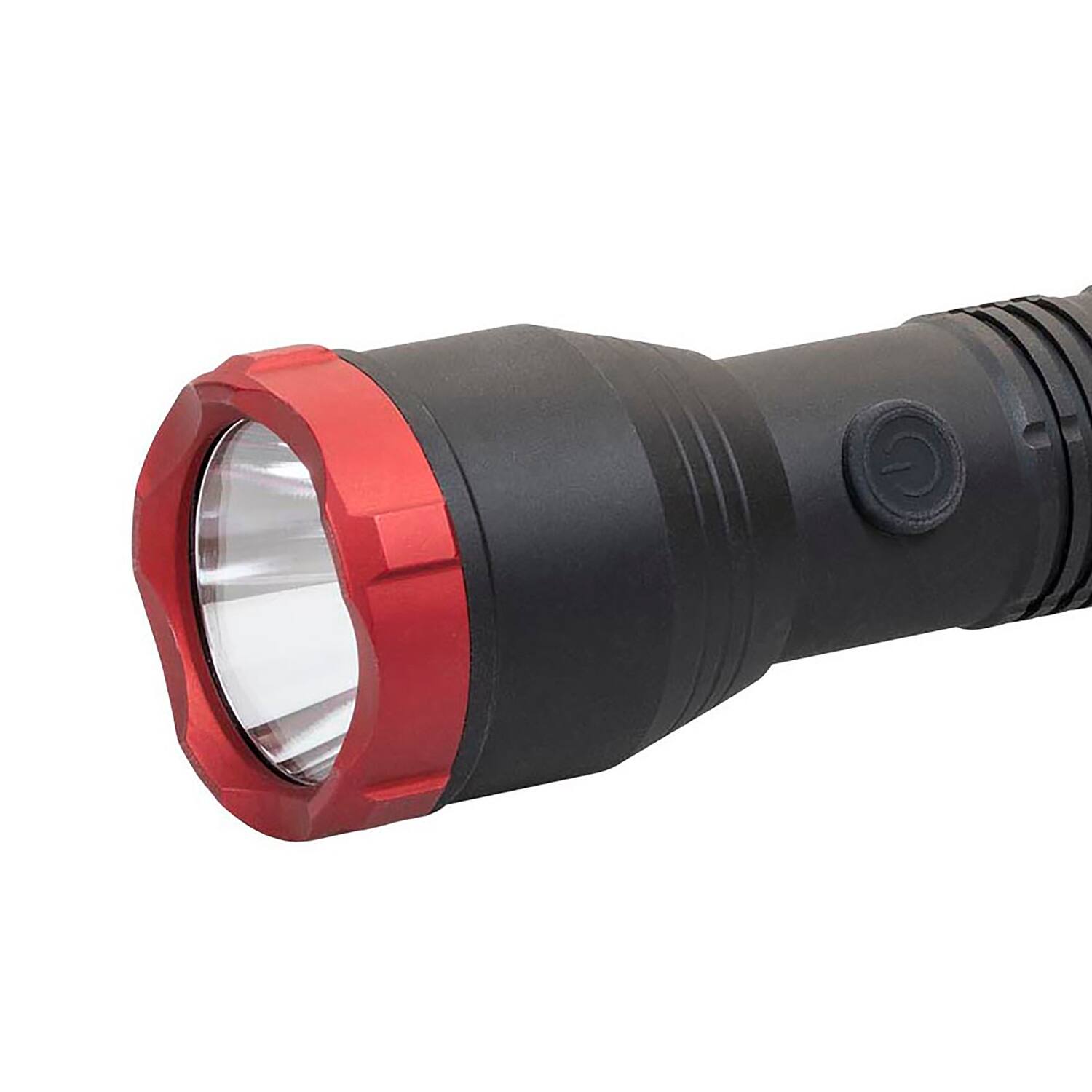 Back. Dorcy - Ultra HD Series LED 800-Lumen Aluminum Flashlight, 3 Modes, Weather-Resistant, Battery Powered, 672 ft Beam.