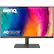 Front. BenQ - AQCOLOR PD2705U Designer 27" IPS LED 60Hz 4K UHD Monitor with HDR (USB-C/ HDMI/ DP/Daisy Chain) - Metallic Gray.