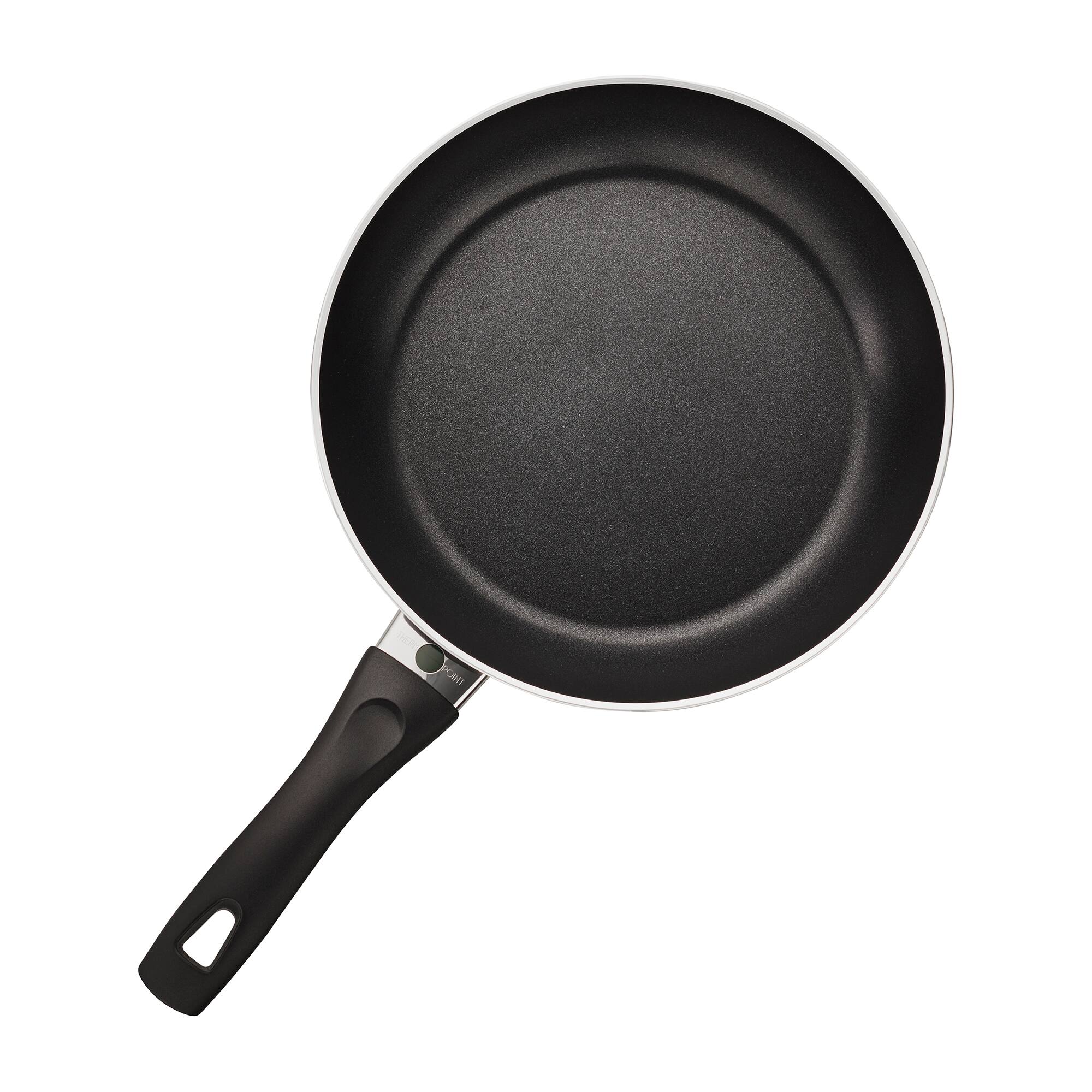 Alt View 4. Ballarini - Ballarini 10" and 12" 2pc skillet Pisa Forged Aluminum Nonstick - Black.