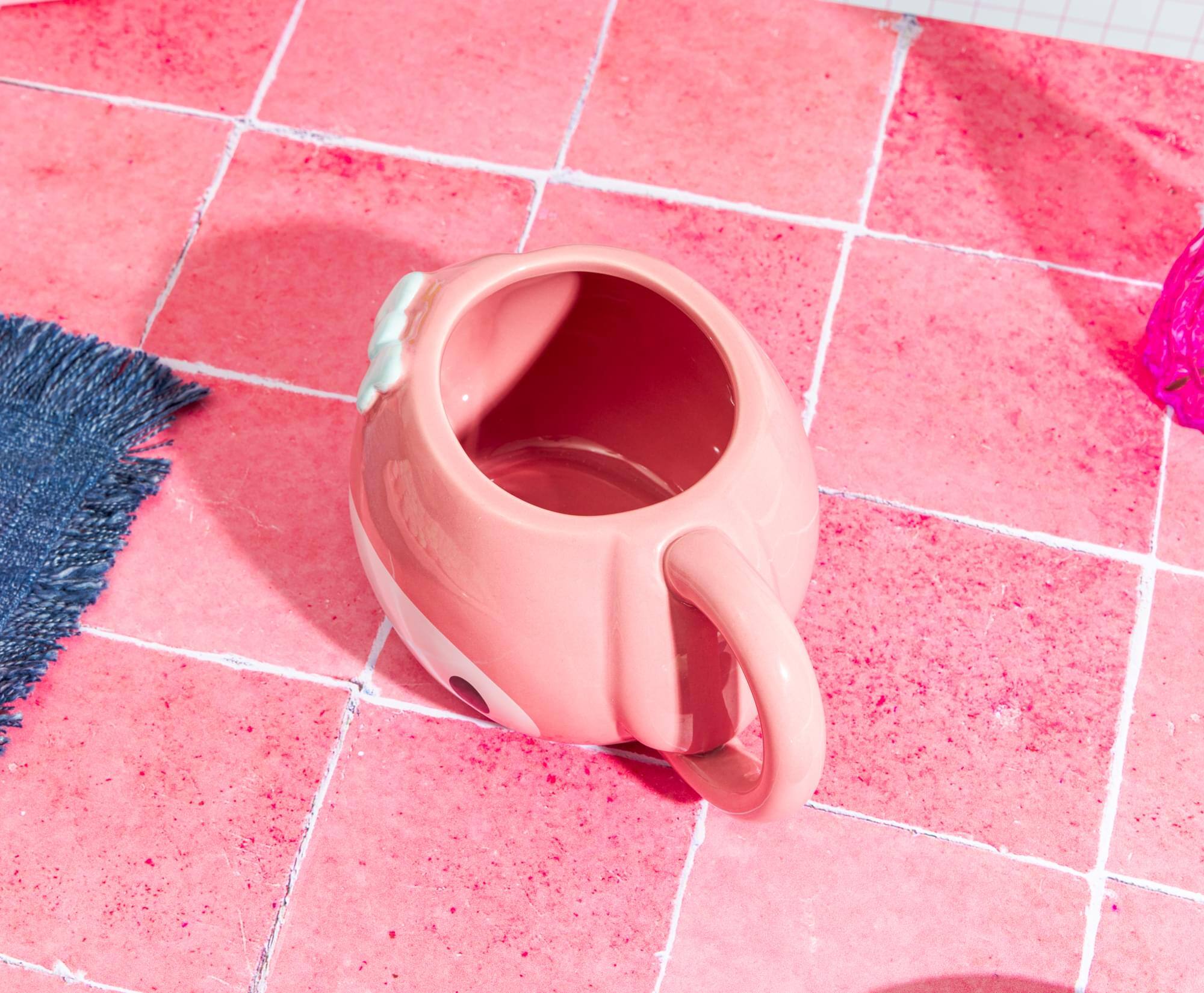 Alt View 4. Silver Buffalo - Sanrio My Melody Sculpted Ceramic Mug | Holds 20 Ounces - Pink.