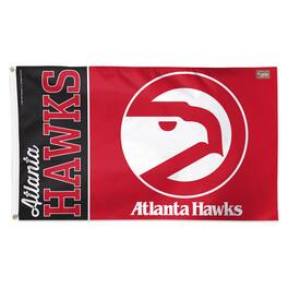 WinCraft - Atlanta Hawks 3' x 5' Single-Sided Heritage Deluxe Flag - Multicolor