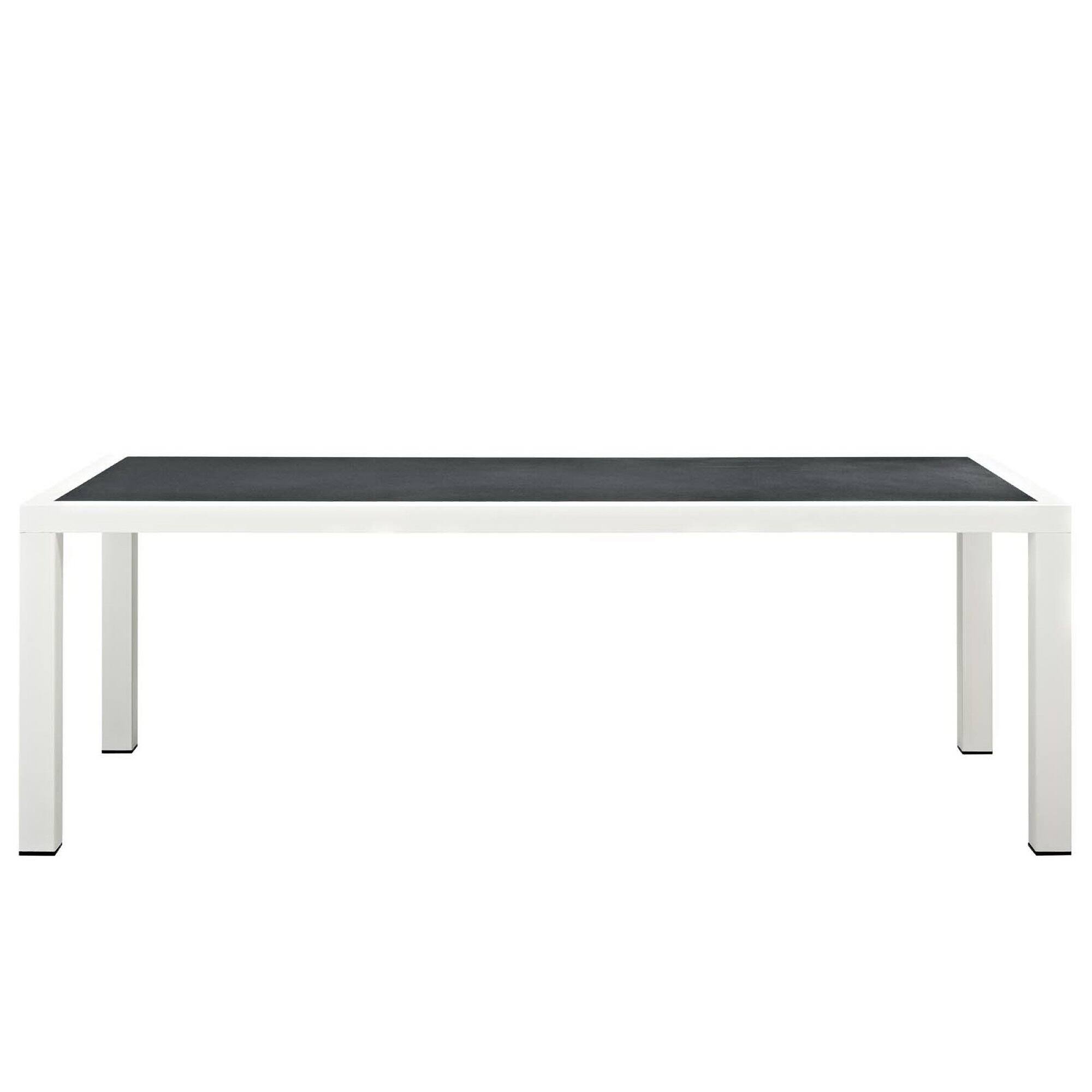 Alt View 1. Modway - Stance 9-Piece Outdoor Patio Aluminum Dining Set - White Gray.
