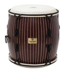 Tycoon Percussion - 16" Master Handcrafted Nagado Daiko, Authentic Japanese Taiko Drum, Pinstripe Finish, Deep Resonance, Craftsmanship
