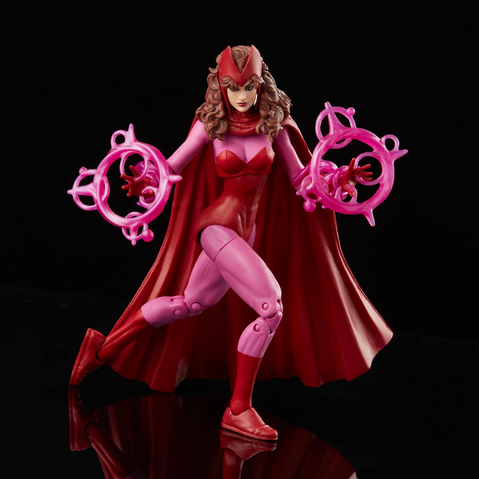 Alt View 5. Hasbro - Marvel Legends 6 Inch Scarlet Witch Action Figure - Red.