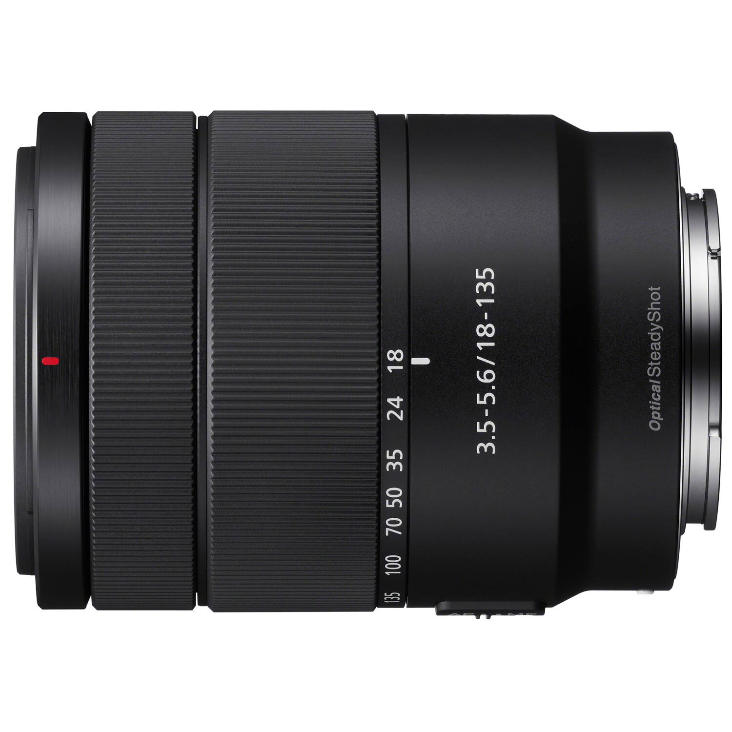 18 - 24 35 50 70 100 3.5-5.6/18-135 Optical SteadyShot