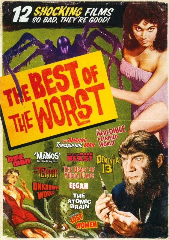 The Best of the Worst: 12 Movie Set [3 Discs] [DVD]