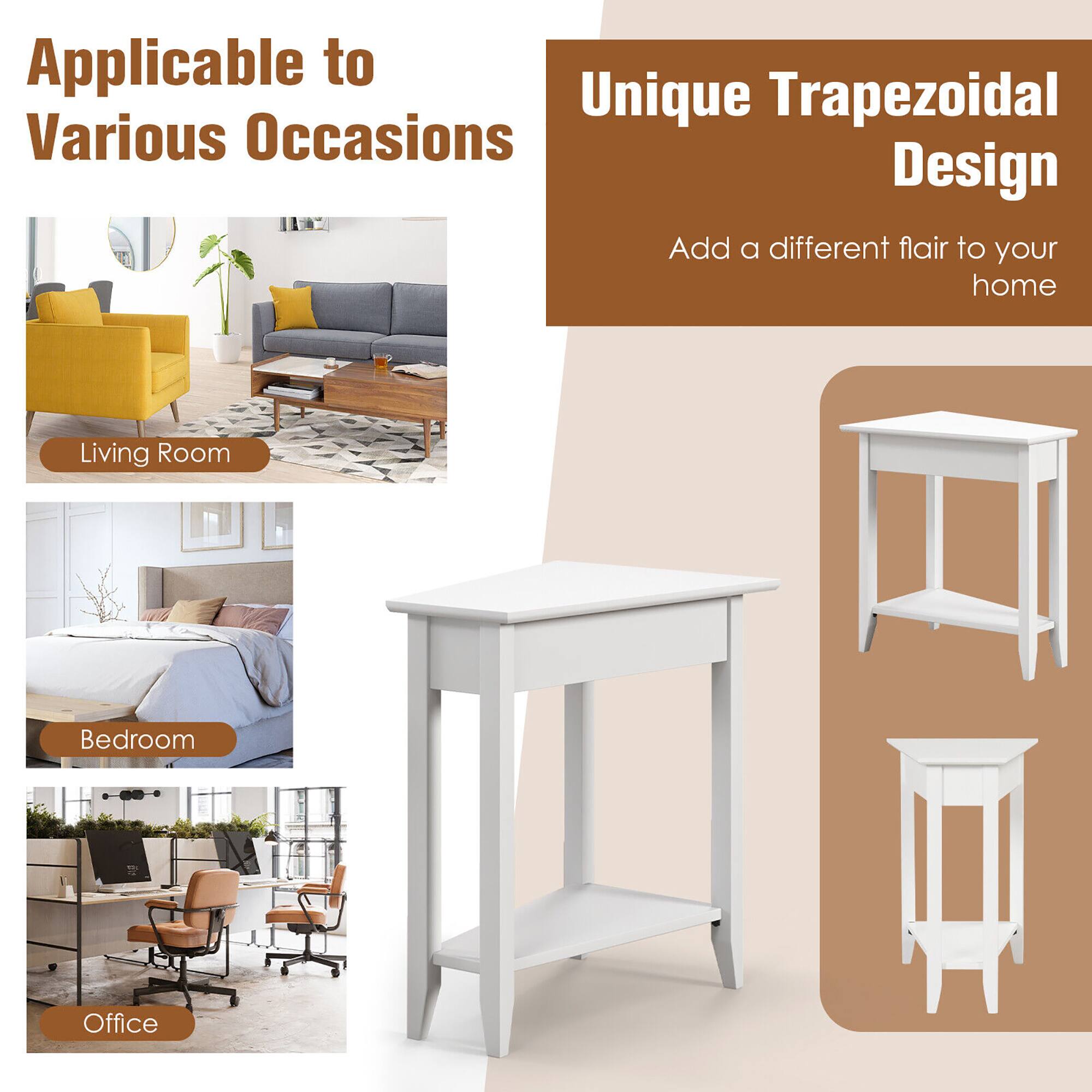 Applicable to Various Occasions

Unique Trapezoidal Design

Add a different flair to your home

Living Room

Bedroom

Office