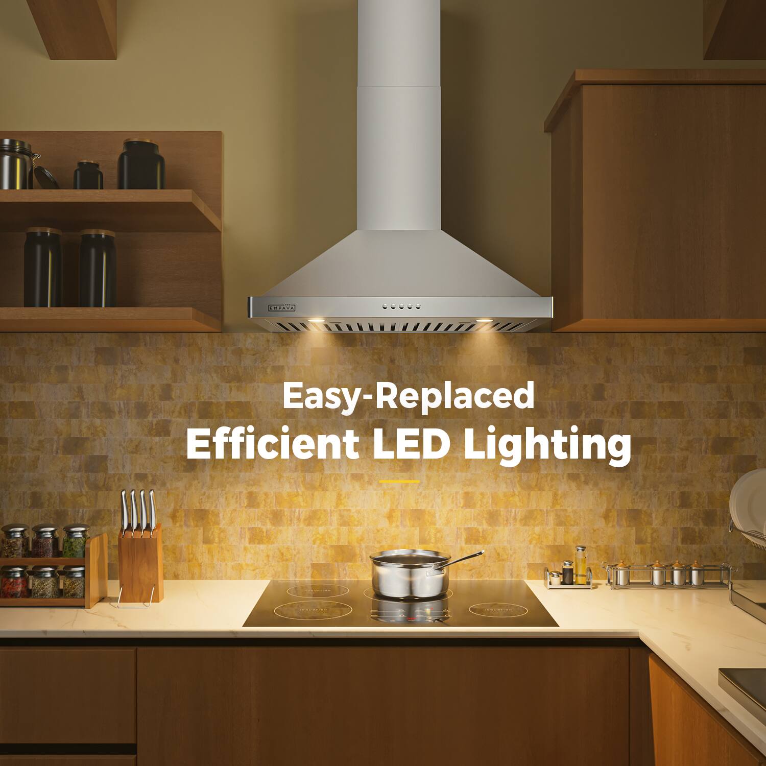 Easy-Replaced Efficient LED Lighting