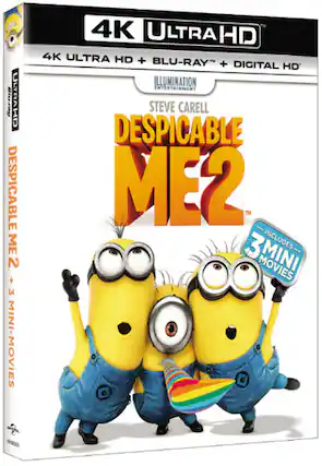 Front. Despicable Me 2 - 4K Blu-Ray.