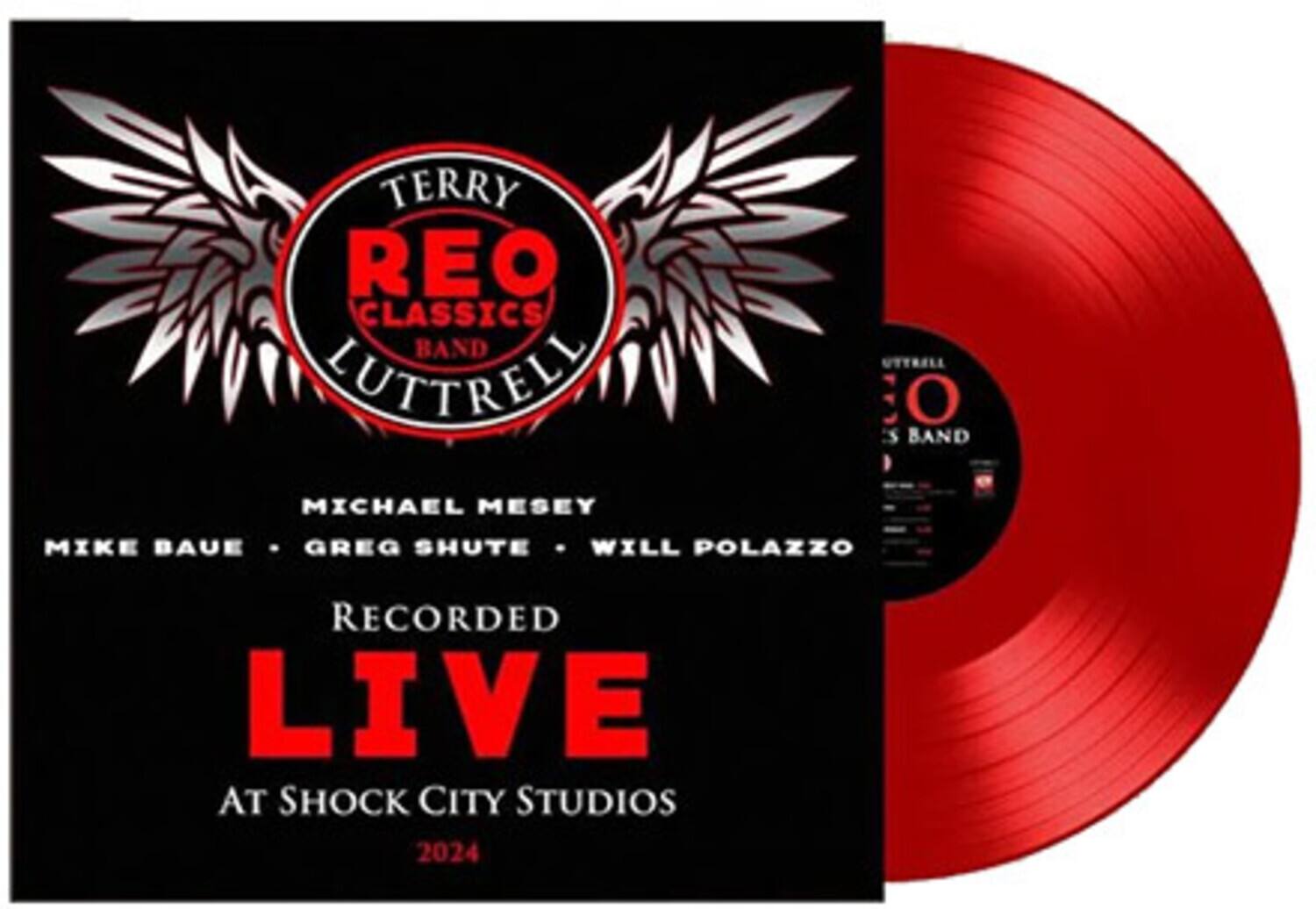 REO Classics Band - Recorded Live At Shock City Studios 2024 - VINYL LP