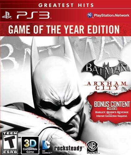 Batman: Arkham Origins (Sony PlayStation 3, 2013) + Arkham City