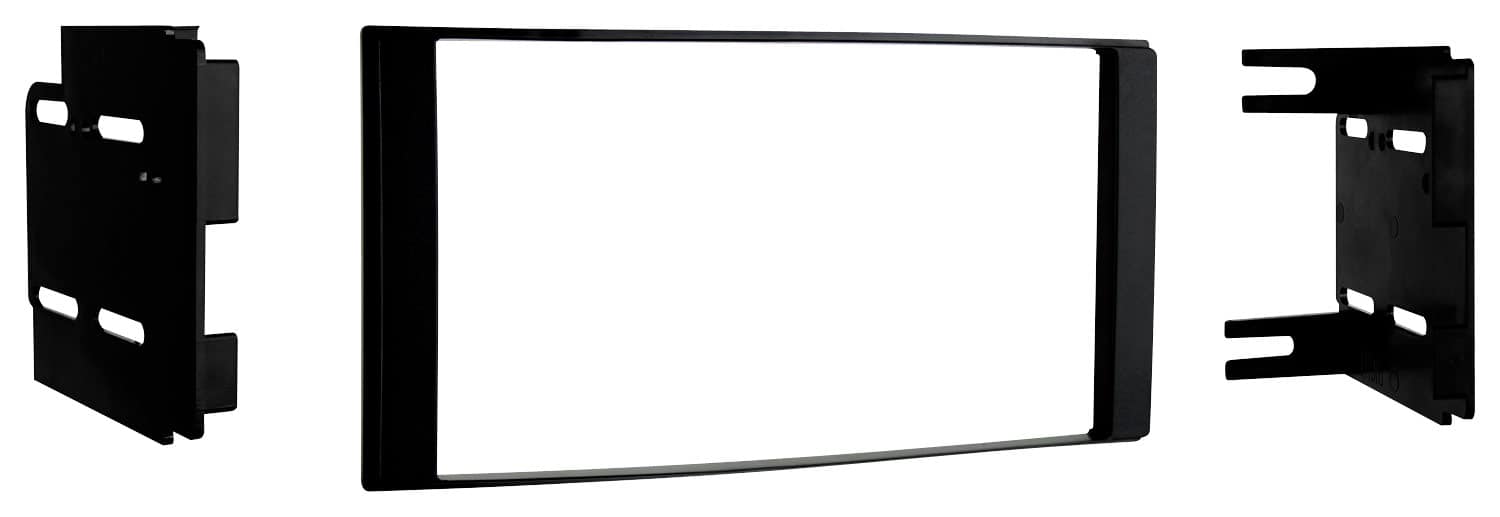 Metra - Dash Kit for Select 2015-2019 Nissan Versa DDIN - Black - Front_Zoom