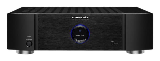 Marantz - MM7025 Stereo Power Amplifier, 2-Channel (140W x 2), Both Single-Ended RCA and Balanced XLR Inputs - Black - Front_Zoom