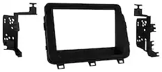 Front. Metra - Dash Kit for Select 2014-2015 Kia Optima DIN DDIN - Black.
