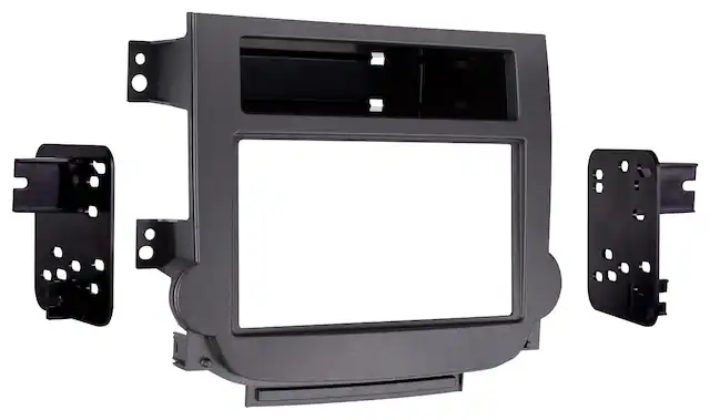 Front. Metra - Dash Kit for 2013 and Later Chevrolet Malibu Vehicles - Gray.
