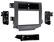 Front. Metra - Dash Kit for Select 2013-2016 Chevrolet Malibu DIN DDIN - Gray.