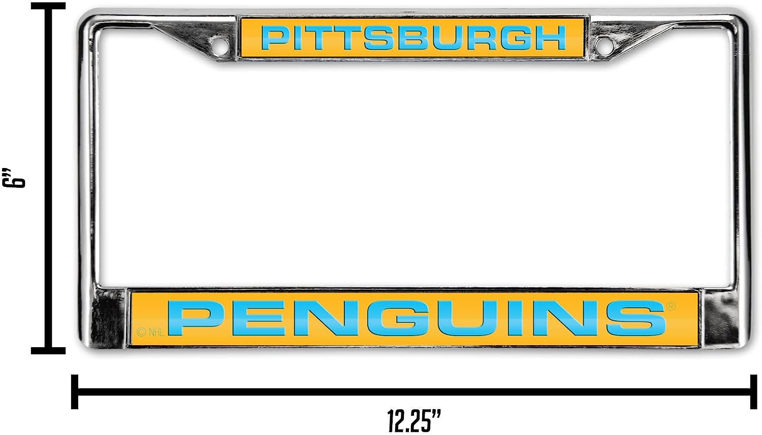 PITTSBURGH  
PENGUINS  

6" x 12.25"