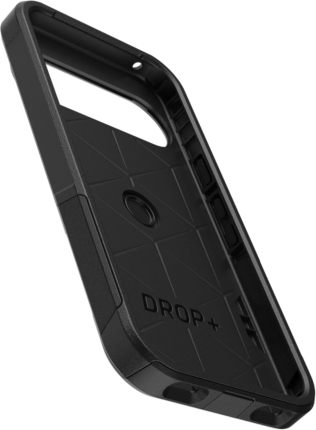 Angle. OtterBox - New! - OtterBox - Commuter Series Hard Shell For Google Pixel 10 & Pixel 10 Pro - Black - Black.