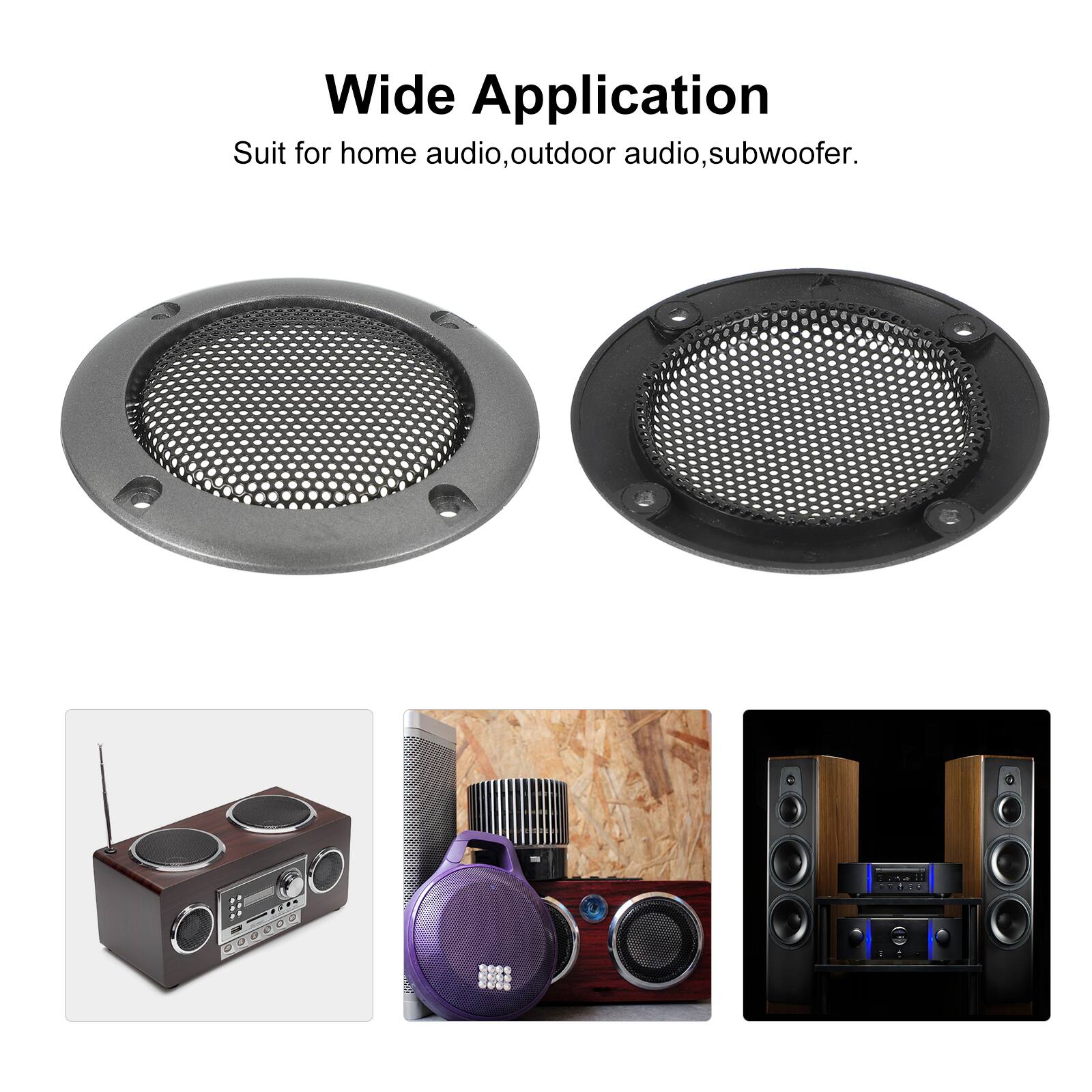 Wide Application  
Suit for home audio, outdoor audio, subwoofer.