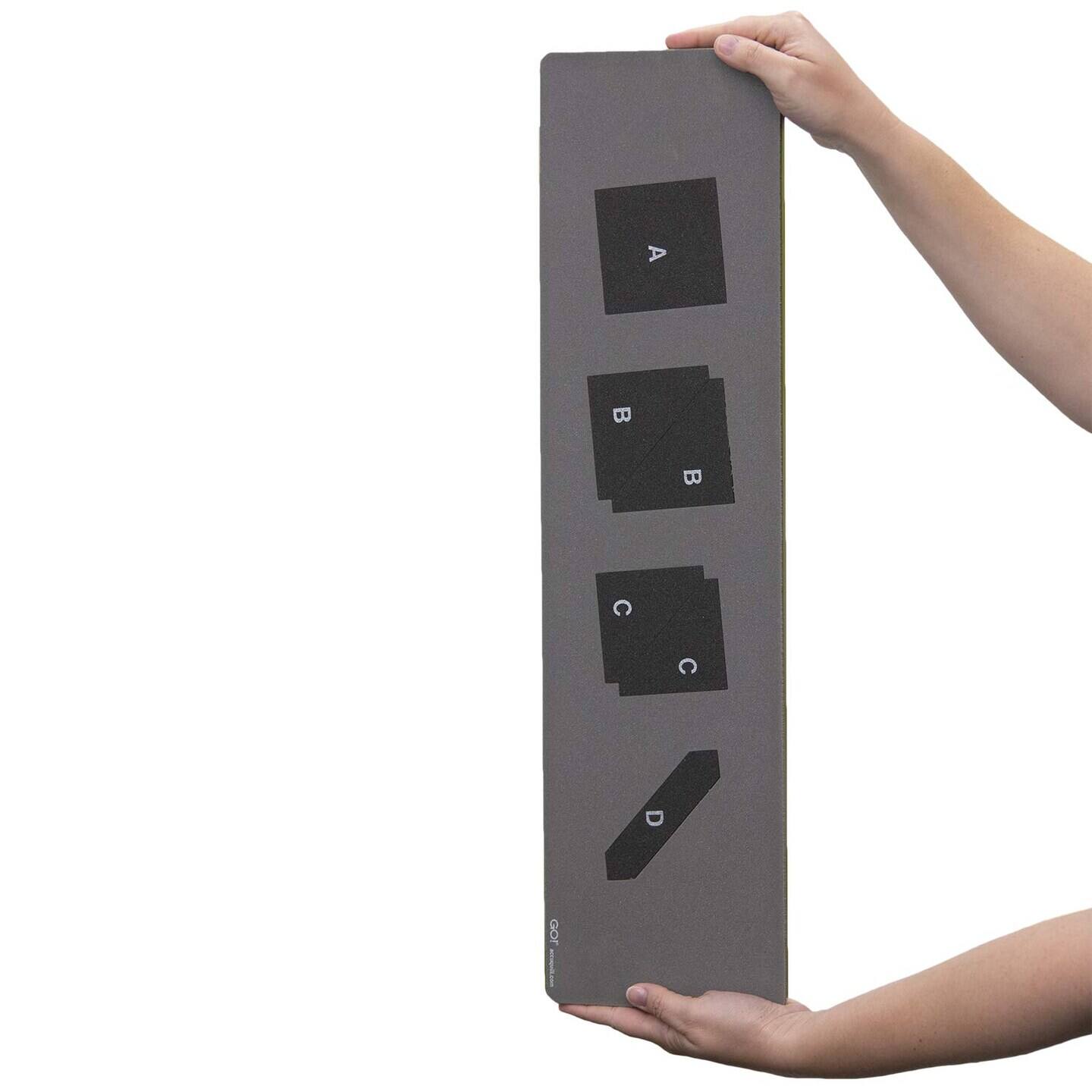 Alt View 3. AccuQuilt - Big Cutting Mat 14 X 16" 2 Pack" - Multicolor.