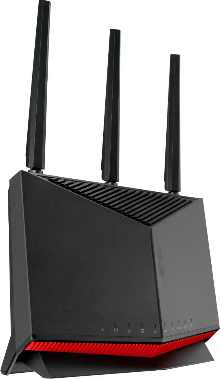 Alt View 17. ASUS - RT-BE86U BE6800 Dual-Band Wi-Fi 7 Router - Black.